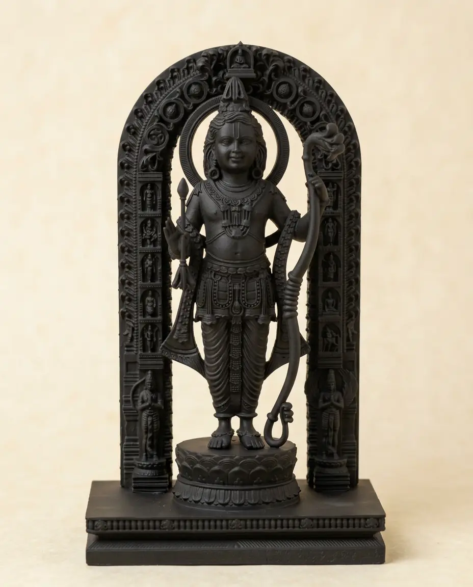 Included Ram Lalla miniature